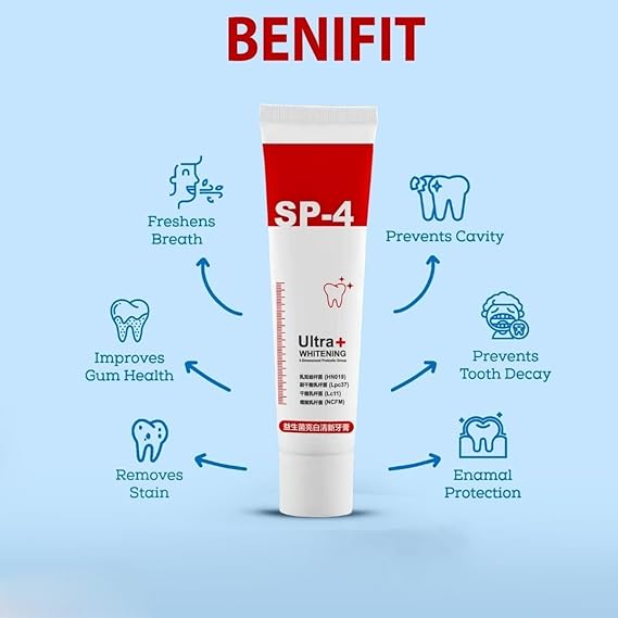 SP-4 Ultra+ Teeth Whitening Formula