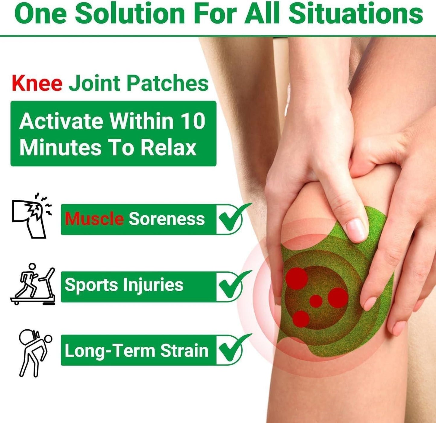 Pain Relief Knee Patches (Buy 1 Get 1 Free)