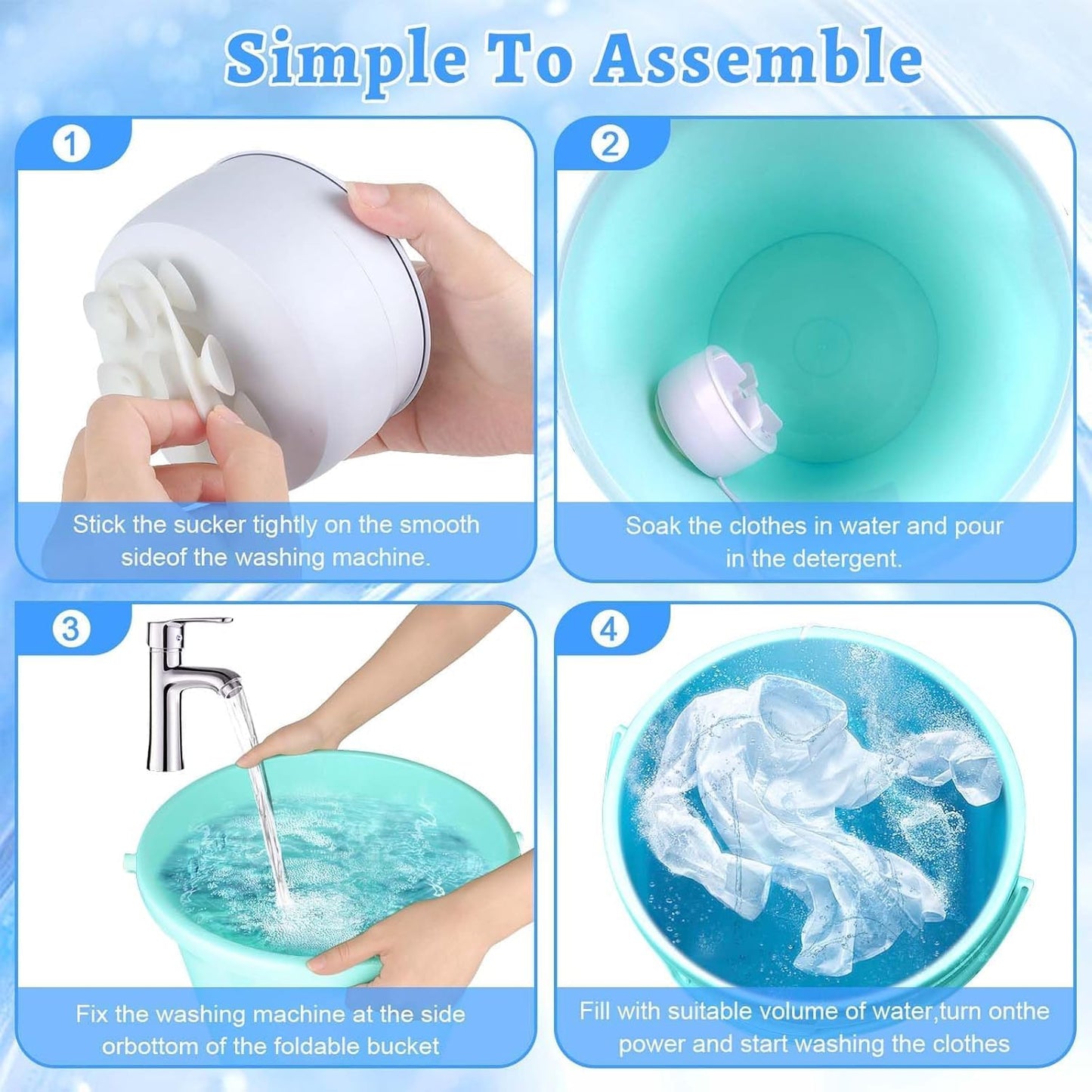 Mini Portable Washer