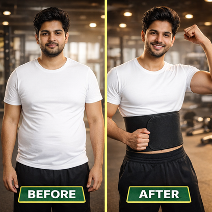 Body Sweat Belt And Shaper For Men & Women