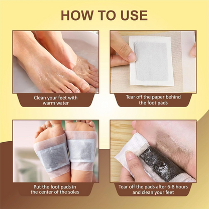 Detox Foot Patches (Pack Of 10)