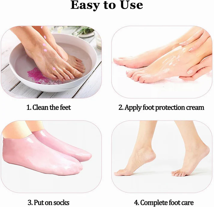 Feet Moisturising Silicon Socks
