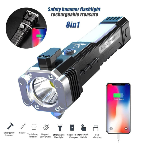 Multifunctional LED Flashlight