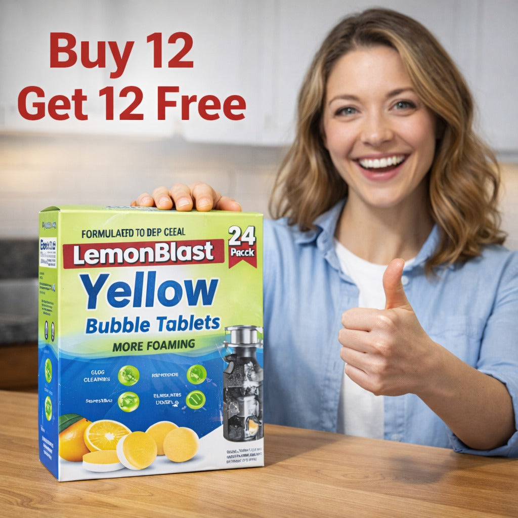 LemonBlast Yellow Bubble Tablets (24pc)